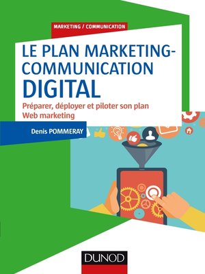 cover image of Le plan marketing-communication digital